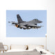 Us Air Force F-16c Right Back Wall Decal