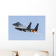 Us Air Force F-15c Left Back Wall Decal