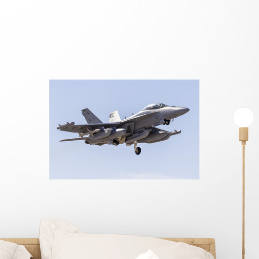 Us Navy E A-18g Bottom Right Wall Decal
