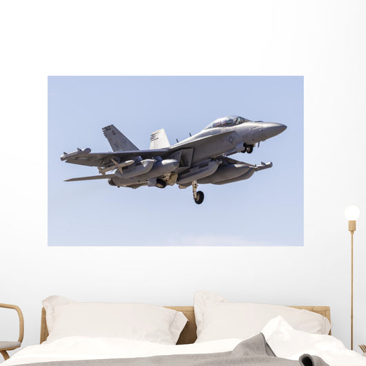 Us Navy E A-18g Bottom Right Wall Decal