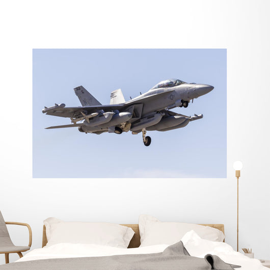 Us Navy E A-18g Bottom Right Wall Decal