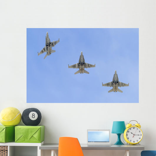Royal Australian Air Force Three Fighters Wall Decal