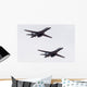 Two Us Air Force Underneath Wall Decal