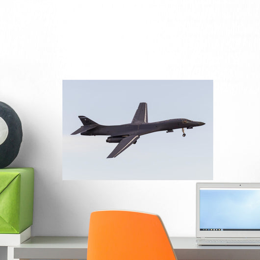 Us Air Force B-1b Banking Right Wall Decal