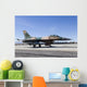 Aggressor F-16 Fighting Falcon Grounded Wall Decal