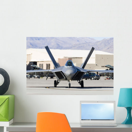 Us Air Force F-22a Front Wall Decal