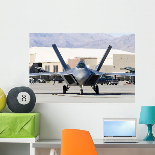 Us Air Force F-22a Front Wall Decal