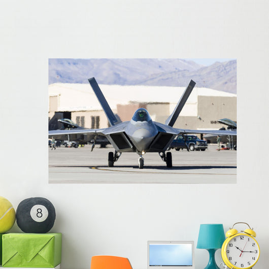 Us Air Force F-22a Front Wall Decal