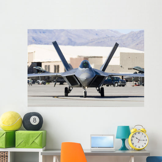 Us Air Force F-22a Front Wall Decal