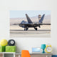 Us Air Force F-22a Back Right Wall Decal