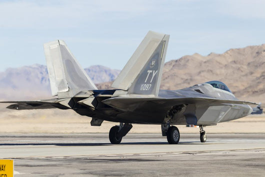 Us Air Force F-22a Back Left Wall Decal