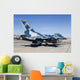 Aggressor F-16 Fighting Falcon Wall Decal