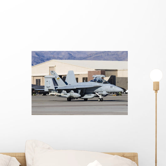 Us Navy E A-18g Grounded Wall Decal