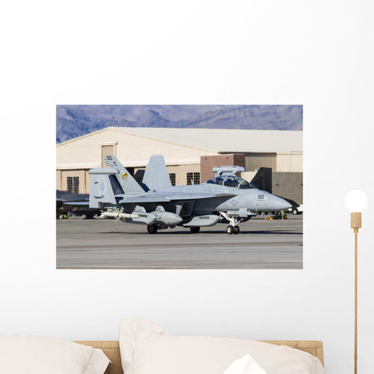 Us Navy E A-18g Grounded Wall Decal