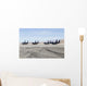 Four F-15e Strike Eagle Wall Decal
