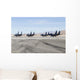 Four F-15e Strike Eagle Wall Decal