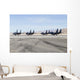 Four F-15e Strike Eagle Wall Decal