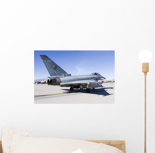Royal Air Force Typhoon Grounded Wall Decal