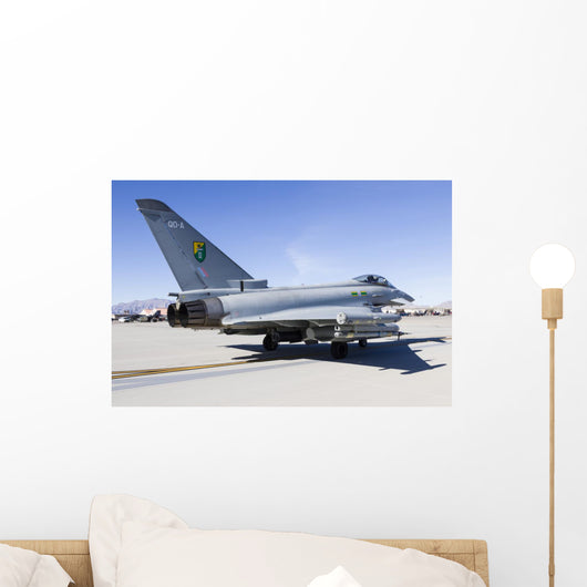 Royal Air Force Typhoon Grounded Wall Decal