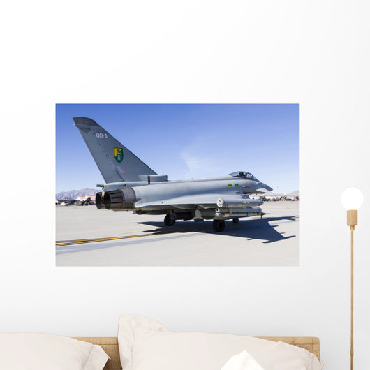 Royal Air Force Typhoon Grounded Wall Decal