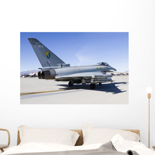 Royal Air Force Typhoon Grounded Wall Decal