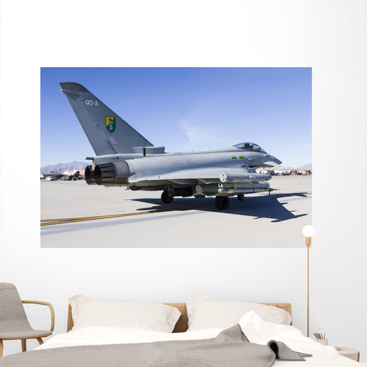 Royal Air Force Typhoon Grounded Wall Decal