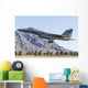 Us Air Force F-15c Taking Off Left Wall Decal