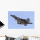 Us Air Force F-22a Bottom Left Wall Decal