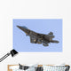 Us Air Force F-22a Bottom Left Wall Decal