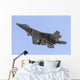Us Air Force F-22a Bottom Left Wall Decal