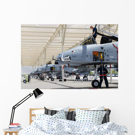 Us Air Force A-10 Preparations Wall Decal