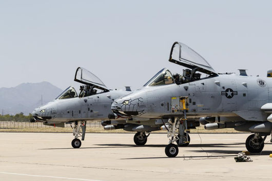 Us Air Force A-10 Pair Wall Decal