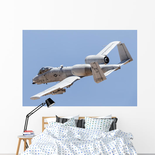 Us Air Force A-10 Back Left Wall Decal