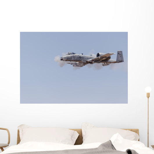 Us Air Force A-10 Distant Smoke Wall Decal