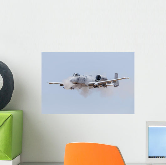 Us Air Force A-10 Smoke Wall Decal