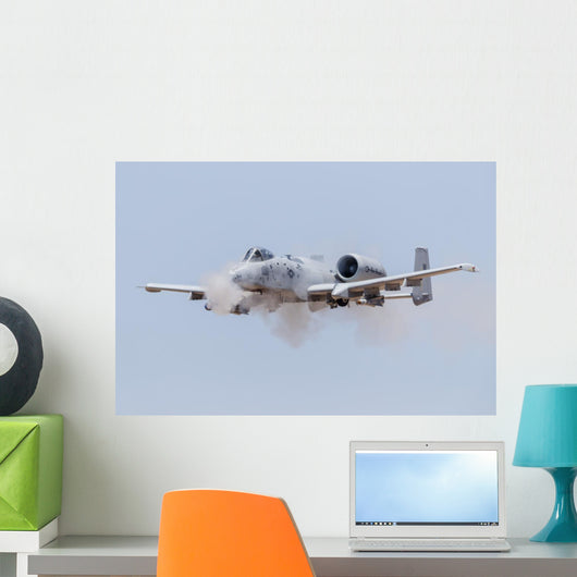 Us Air Force A-10 Smoke Wall Decal