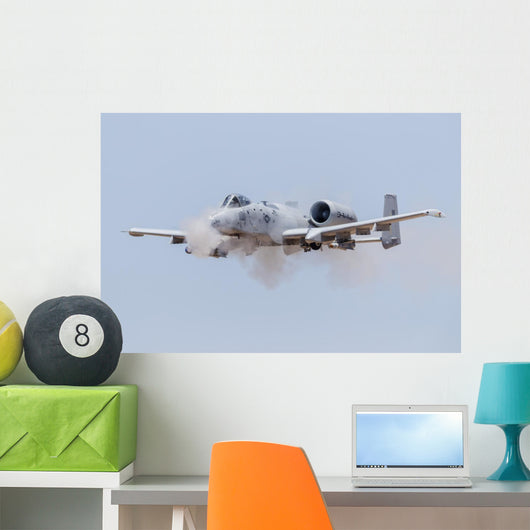 Us Air Force A-10 Smoke Wall Decal