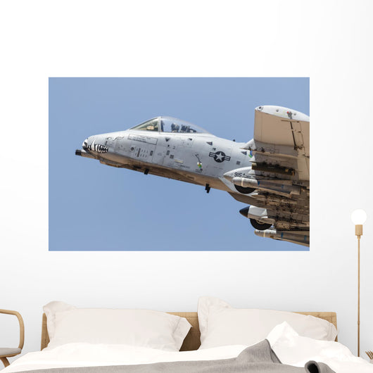 Us Air Force A-10 Front Left Wall Decal