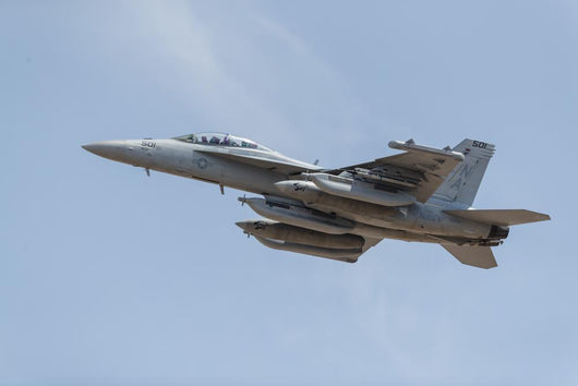 Us Navy E A-18g Up Left Wall Decal