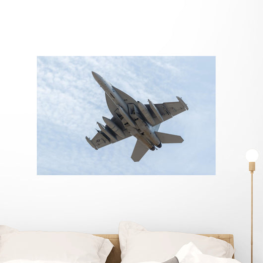 Us Navy E A-18g Underneath Wall Decal