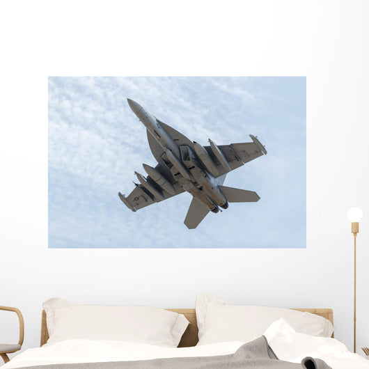 Us Navy E A-18g Underneath Wall Decal