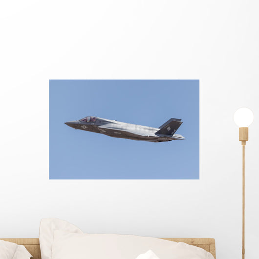 Us Marine Corps F-35b Left Wall Decal