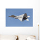 Us Air Force F-22a Banking Left Wall Decal