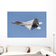 Us Air Force F-22a Banking Left Wall Decal