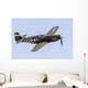 P-51a Mustang Flying over Wall Decal