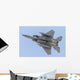 Us Air Force F-15c Underneath Wall Decal