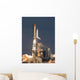Space Shuttle Atlantis Clears Wall Decal