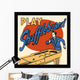 Play Shuffleboard Wall Mural