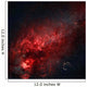Constellation Cygnus with Multiple Wall Decal
