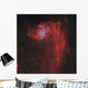 Flaming Star Nebula Wall Decal Design 2